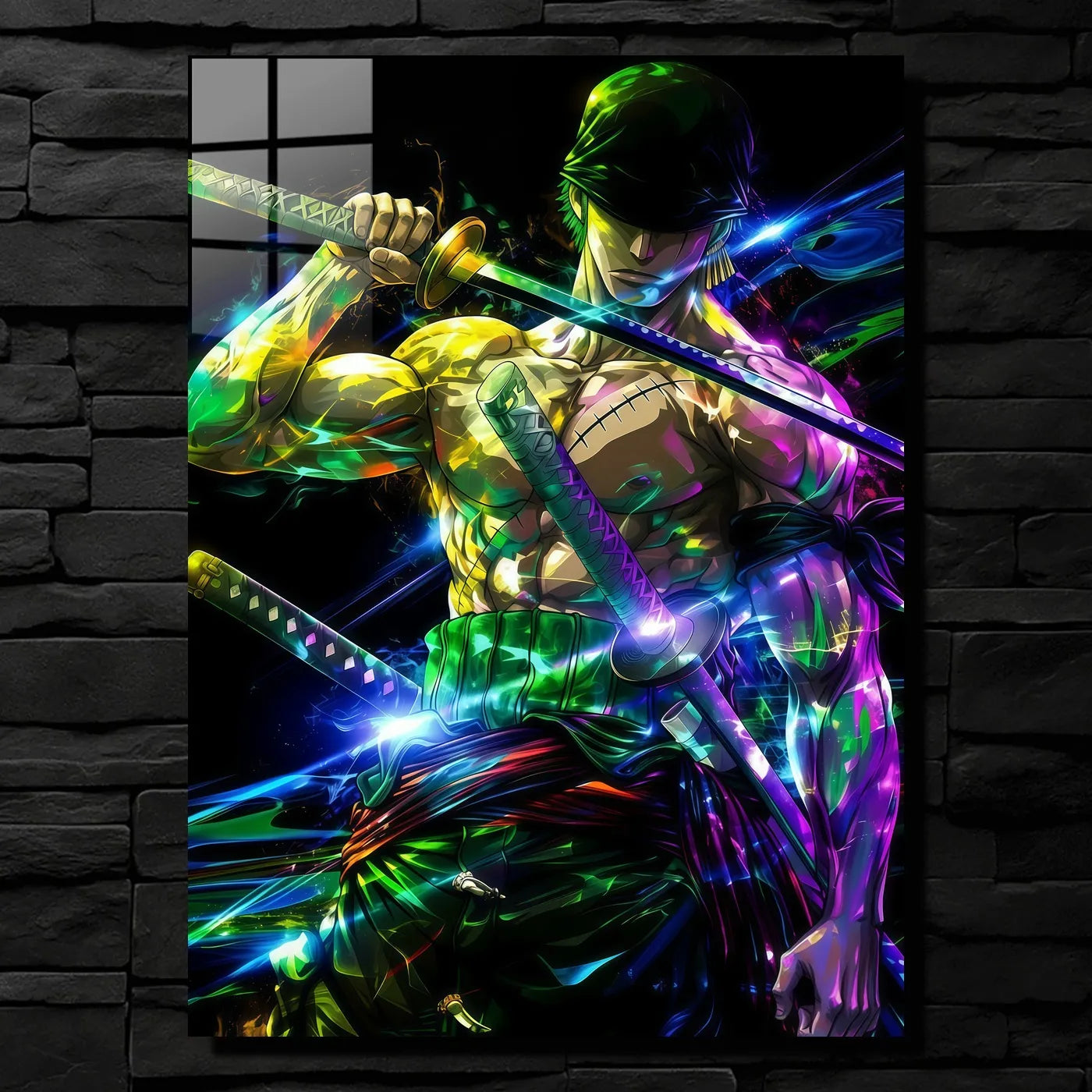 RoronoaZoro Colorful A10001 – Animetallic