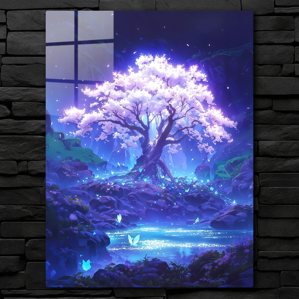 Enchanted Forest Glowing Tree Magical CO17414