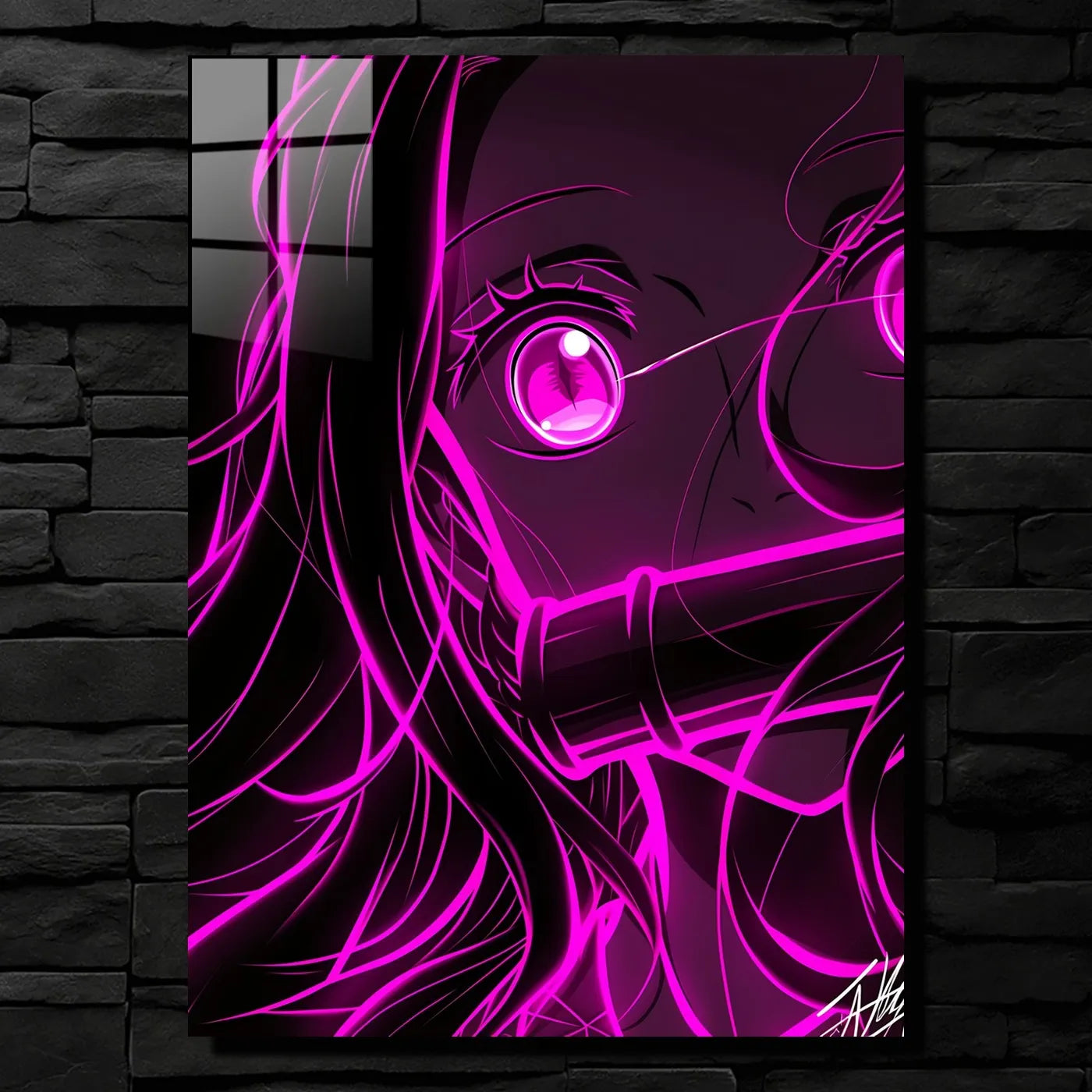 Neon Nezuko Glowing CO17181 - Image 1