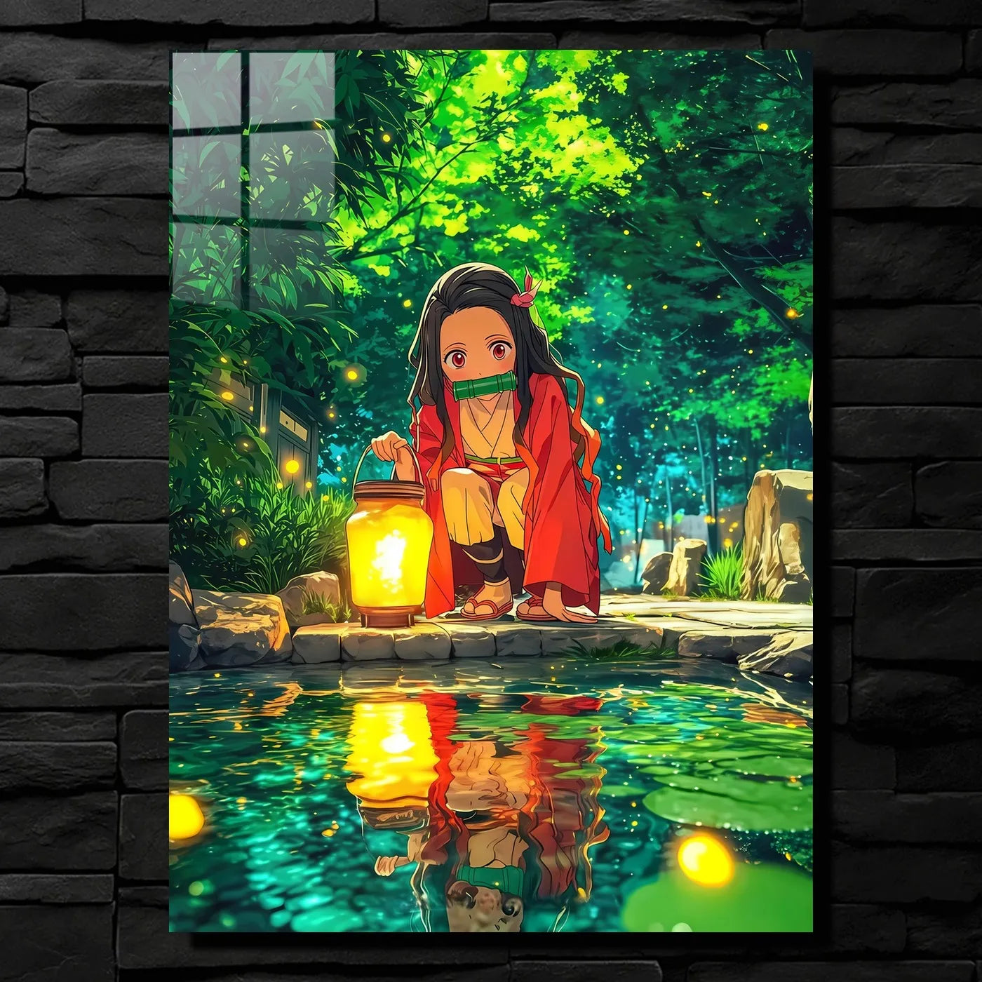 FireflyGlow Nezuko Kamado Enchanting CO17170 - Image 1