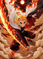 Rengoku Kyojuro Fiery CO14873 - Image 2
