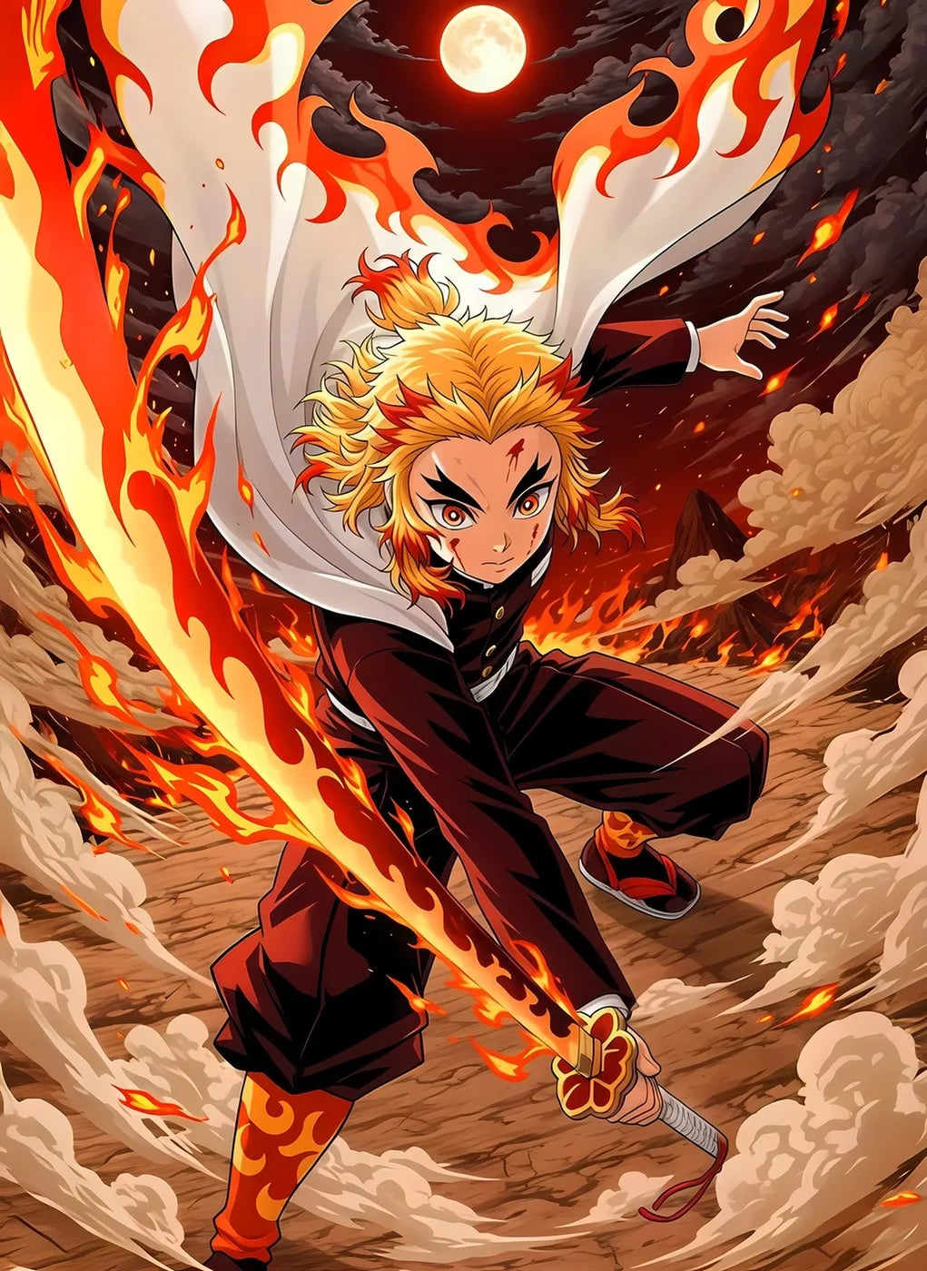 Rengoku Kyojuro Fiery CO14873 - Image 2