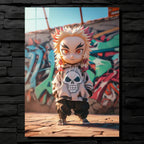 Graffiti Wall Rengoku Chibi CO13524 - Image 1
