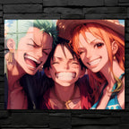 Zoro Luffy Nami Smiling CO18068 - Image 1