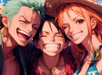 Zoro Luffy Nami Smiling CO18068 - Image 2