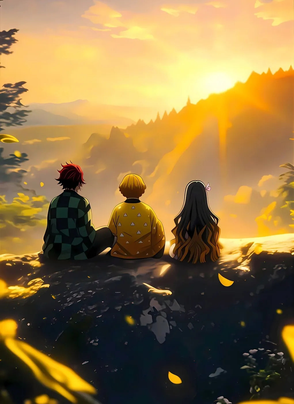 Tanjiro Zenitsu Sunset CO10432 - Image 2