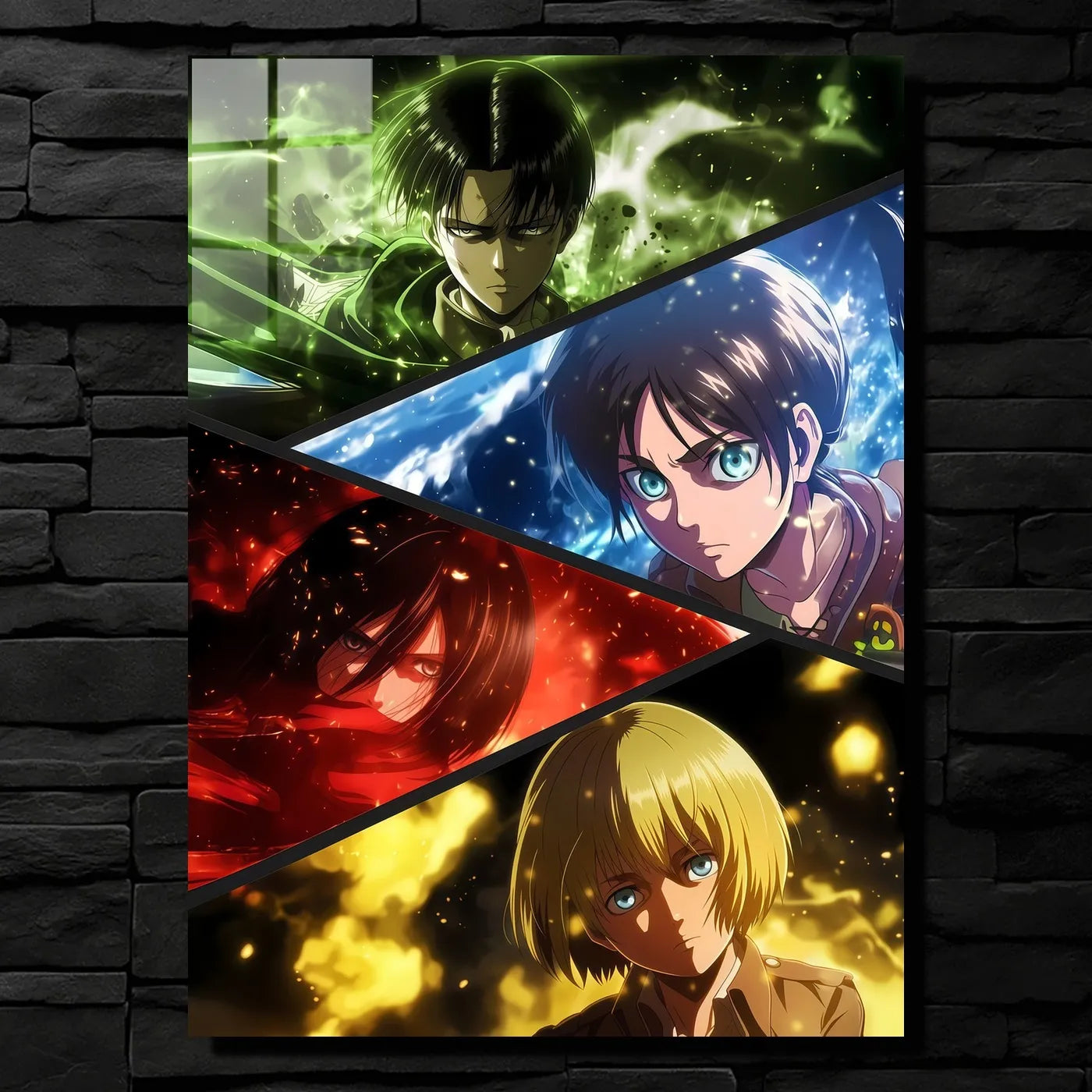 Levi Ackerman Eren Yeager Dynamic CO10142 - Image 1