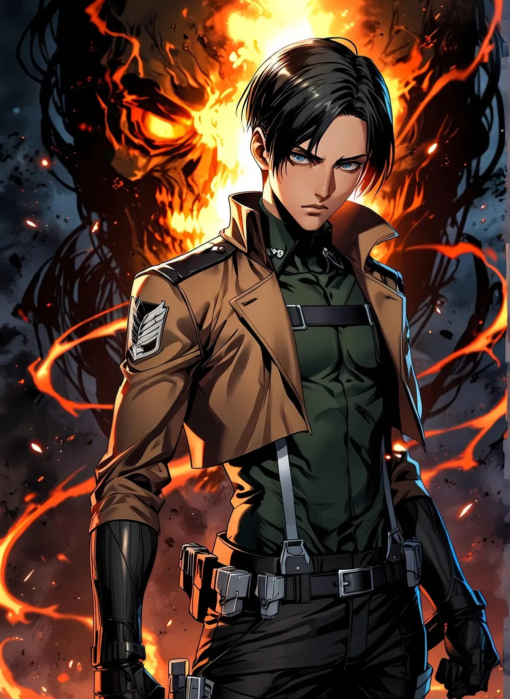 Levi Ackerman Fiery CO15179 - Image 2