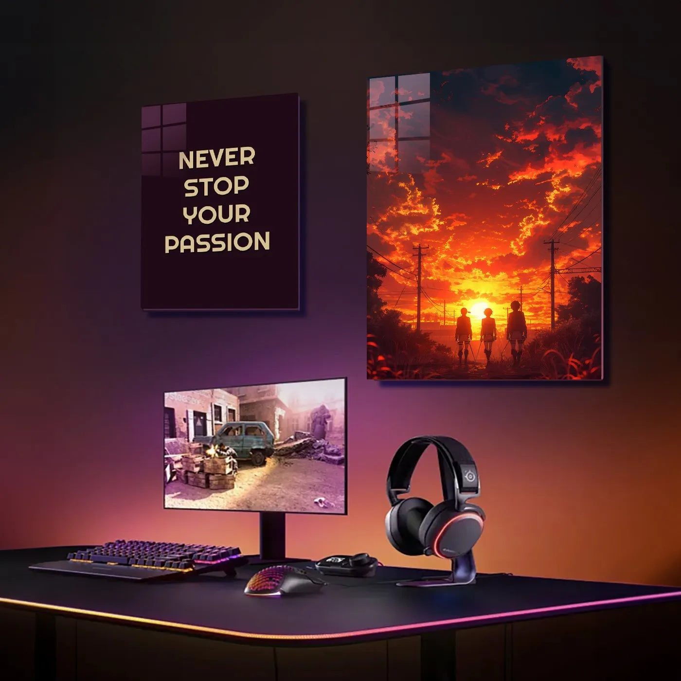 ErenMikasaArmin FierySunset CO12623 - Image 3