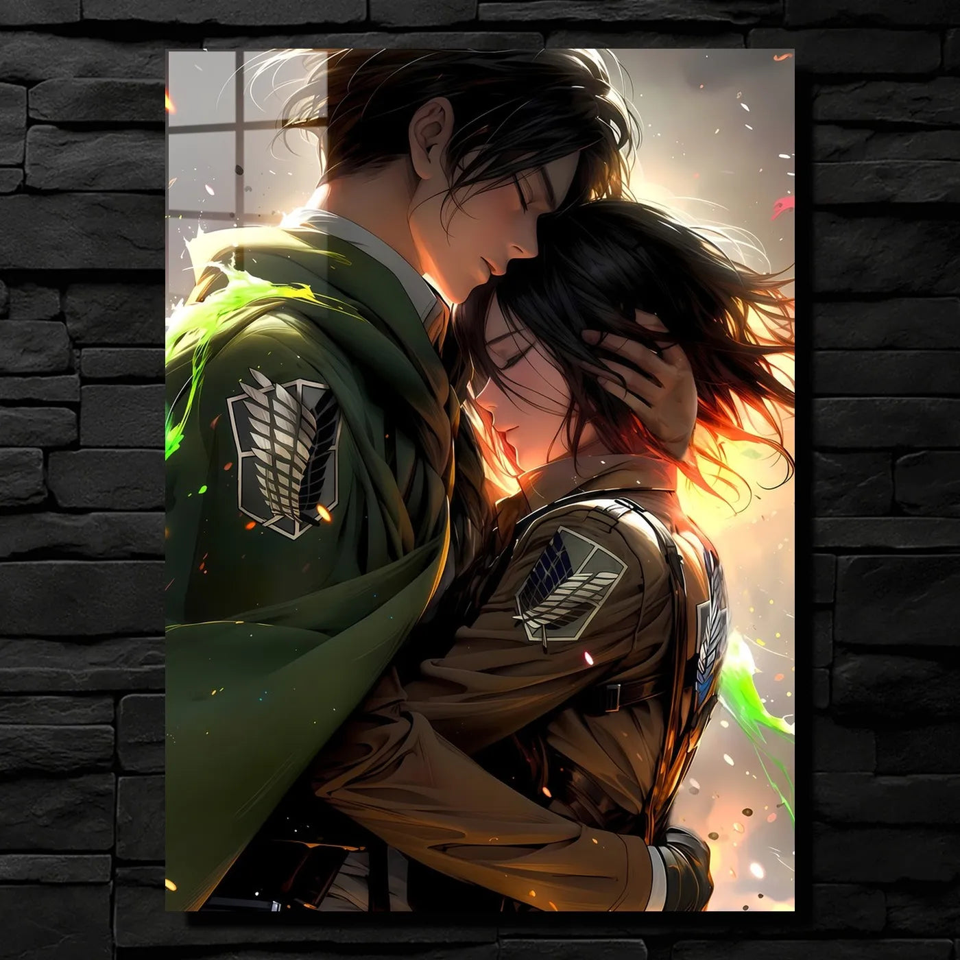 Levi Mikasa Embracing CO17701 - Image 1