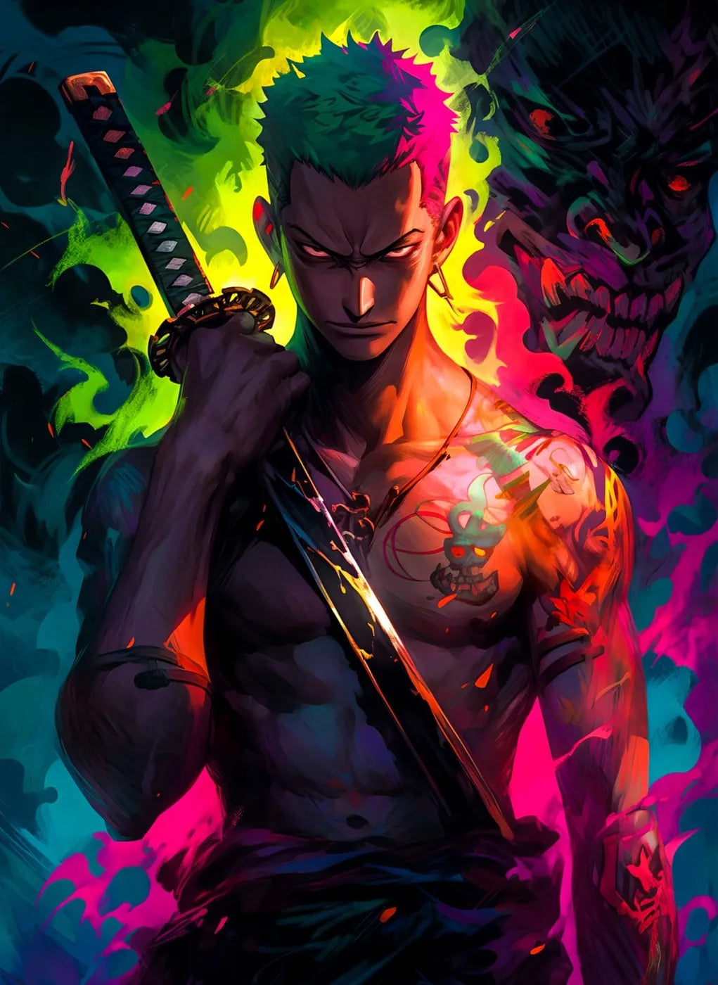 Zoro NeonWarrior CO13845 - Image 2