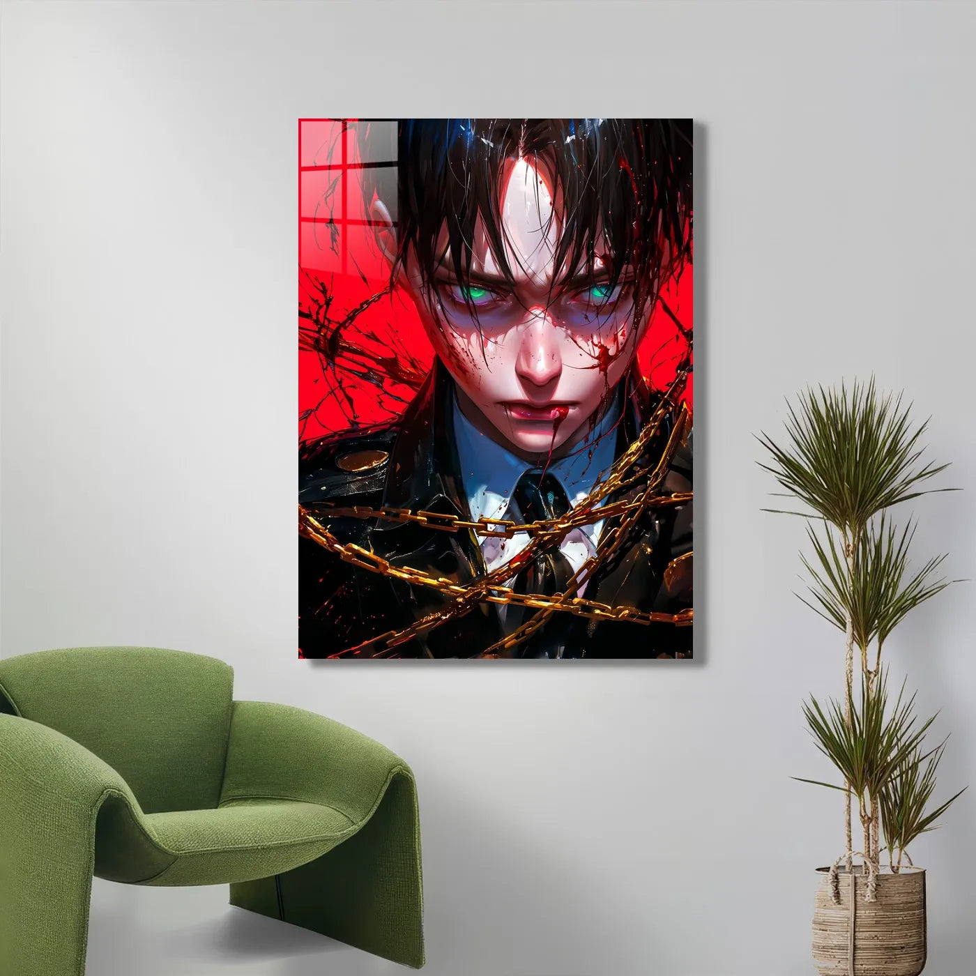 Crimson Chains Levi Ackerman Enraged CO15178 - Image 5