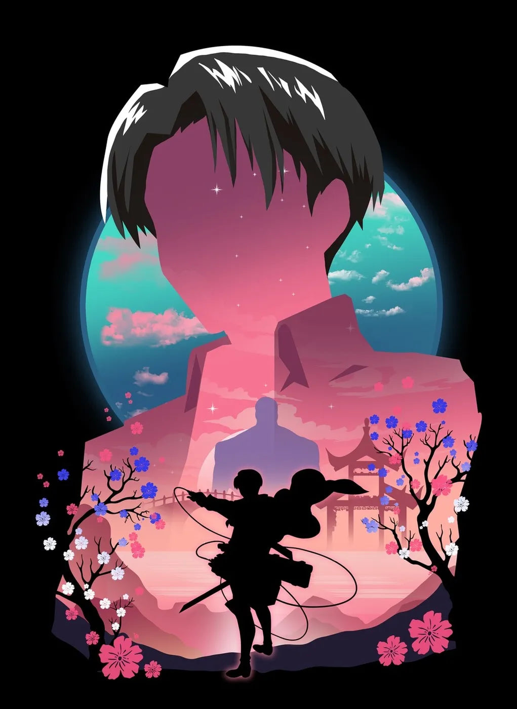 Levi Ackerman Silhouette CO15153 - Image 2