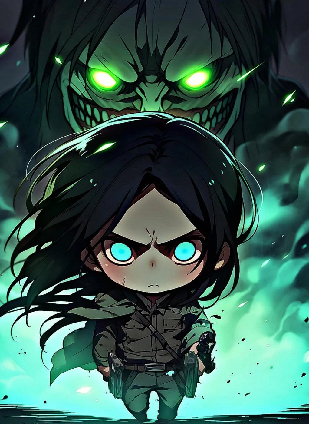 ErenYeager ChibiAndTitan CO12259 - Image 2