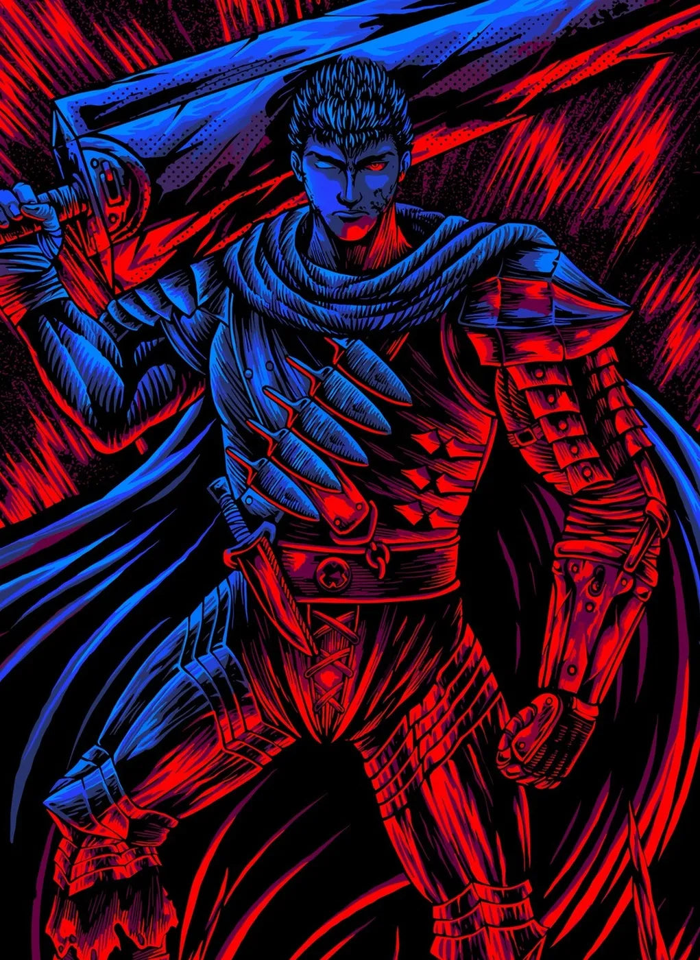 Berserk Guts Neon CO10164 - Image 2