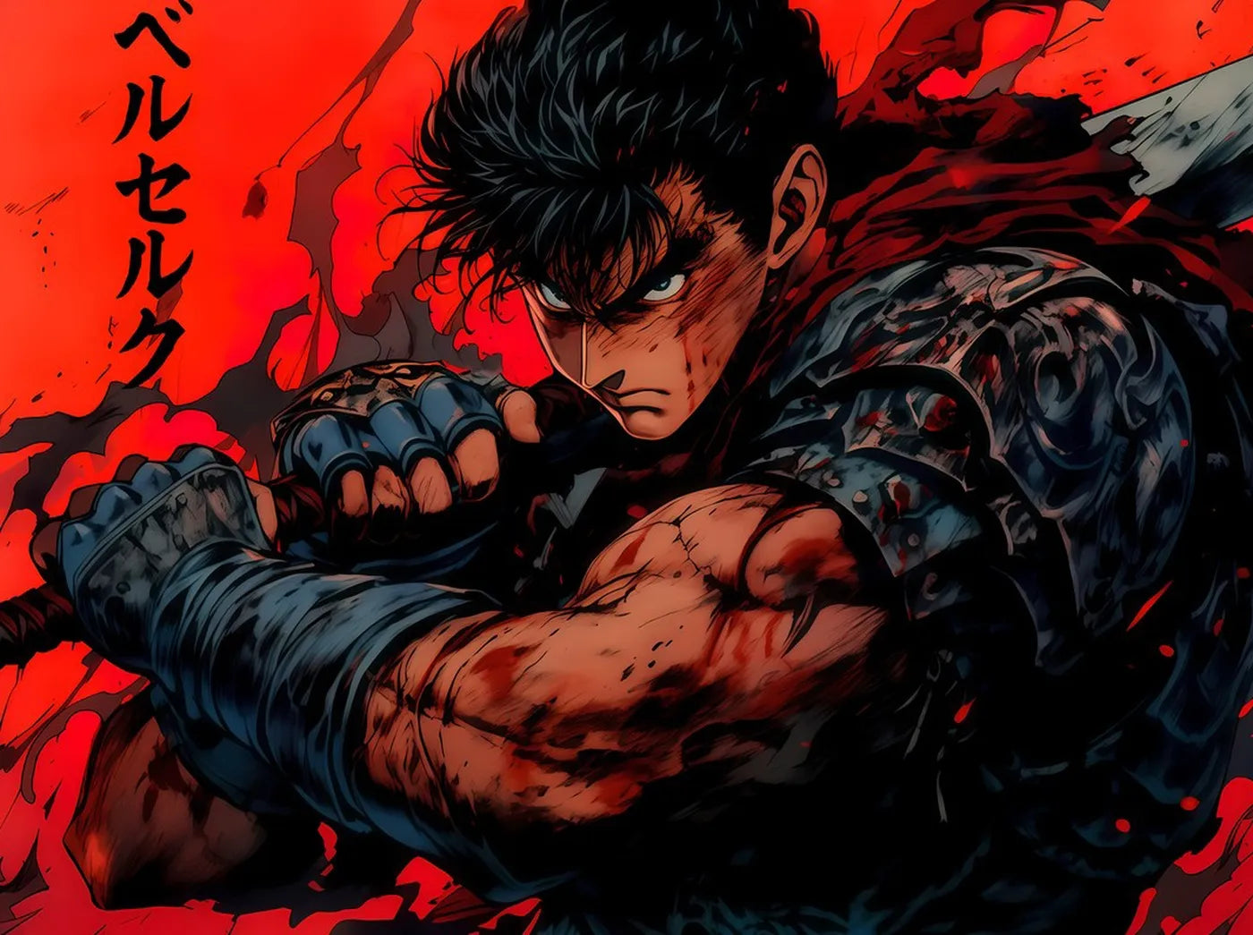 Berserk Guts Bloodied CO18120 - Image 2