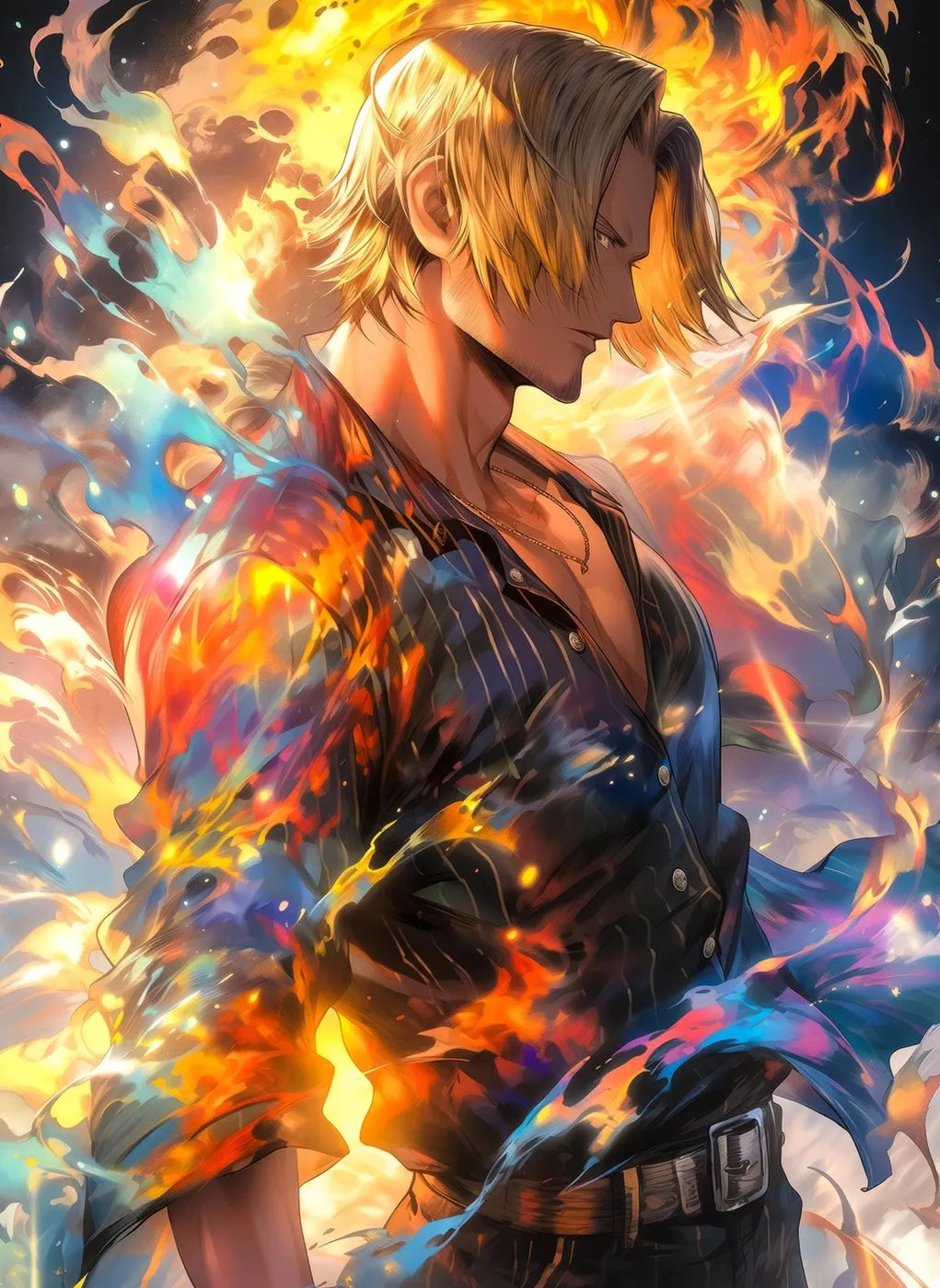 Blazing Aura Sanji Energetic CO10857 - Image 2