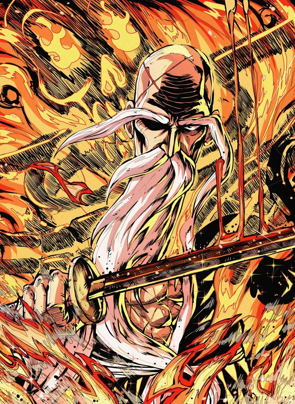 GenryusaiShigekuniYamamoto Fiery CO17218 - Image 2