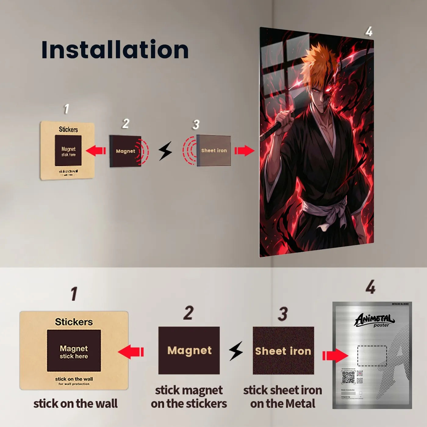 Ichigo Kurosaki Hollowfied Soul Reaper CO18360 - Image 12