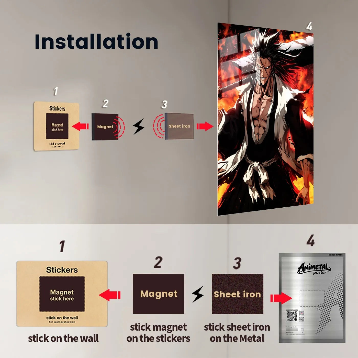 Kenpachi Zaraki Hollowfied Intense CO18189 - Image 12