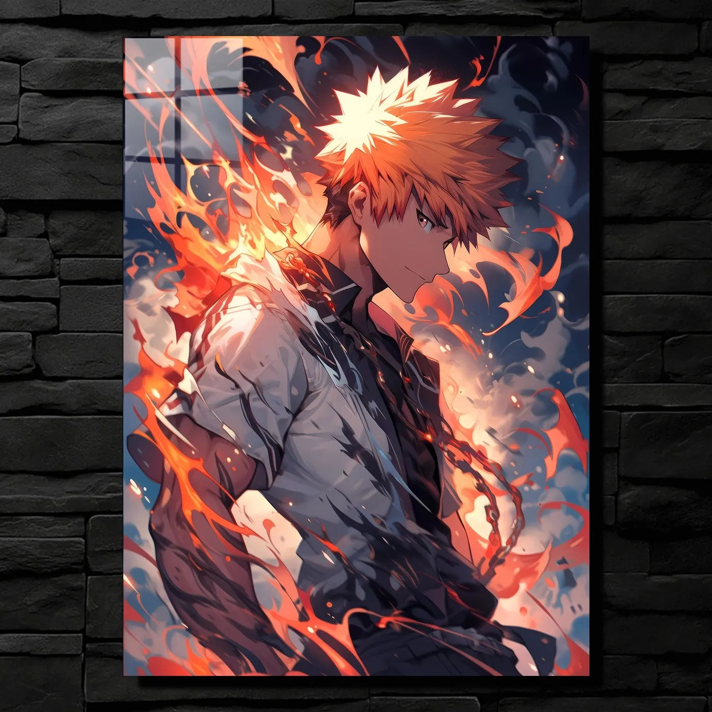 Anime Boy Fiery CO14290 - Image 1