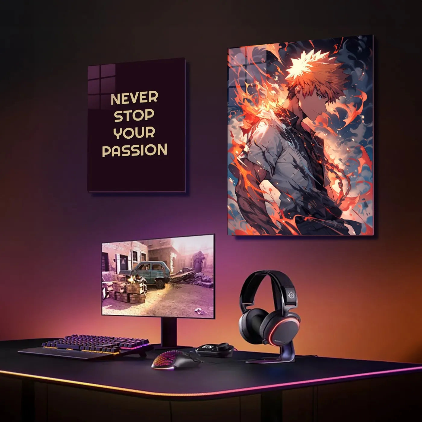 Anime Boy Fiery CO14290 - Image 3