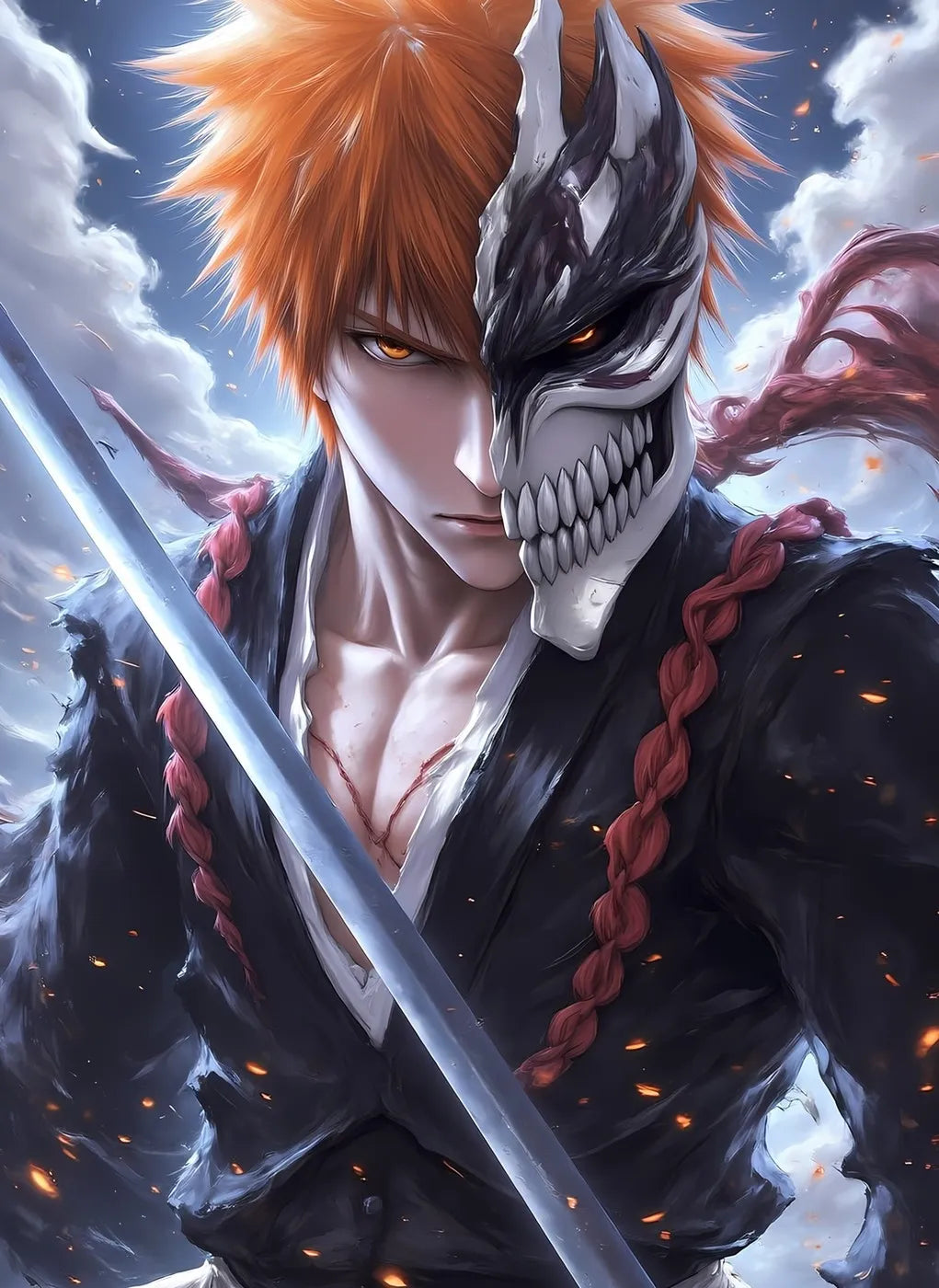 Ichigo Kurosaki Hollowfied CO14331 - Image 2