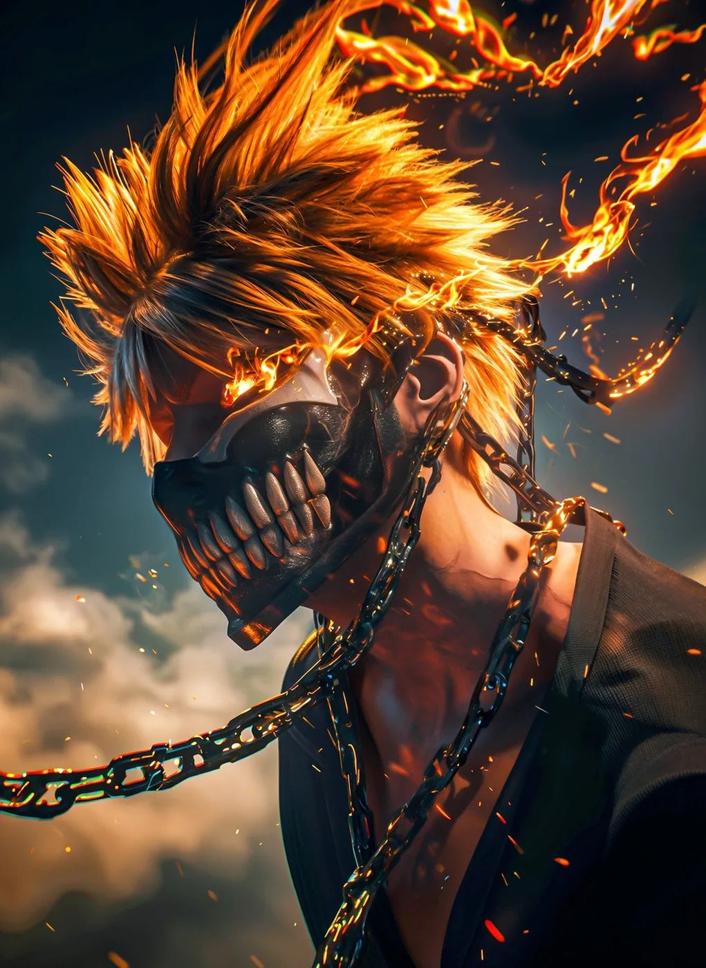 Fiery Chains Ichigo Kurosaki Intense CO14319 - Image 2