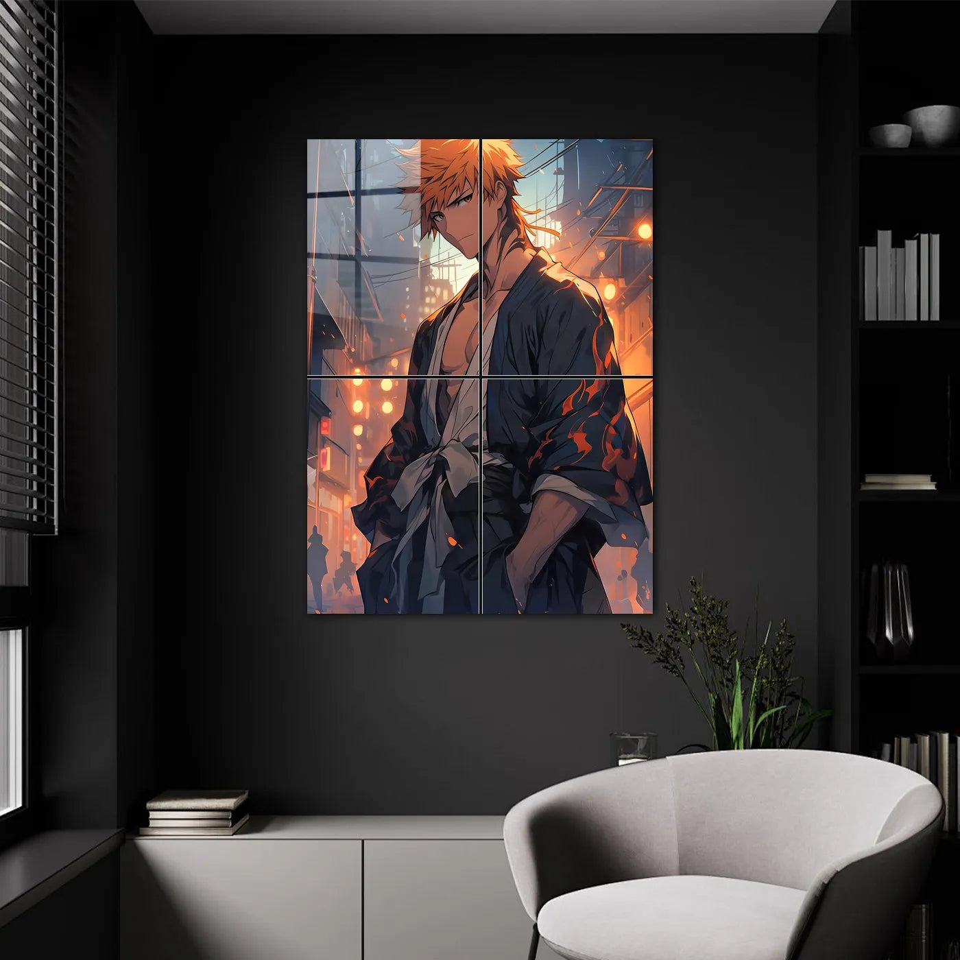 Ichigo Kurosaki Kimono CO14321 - Image 9
