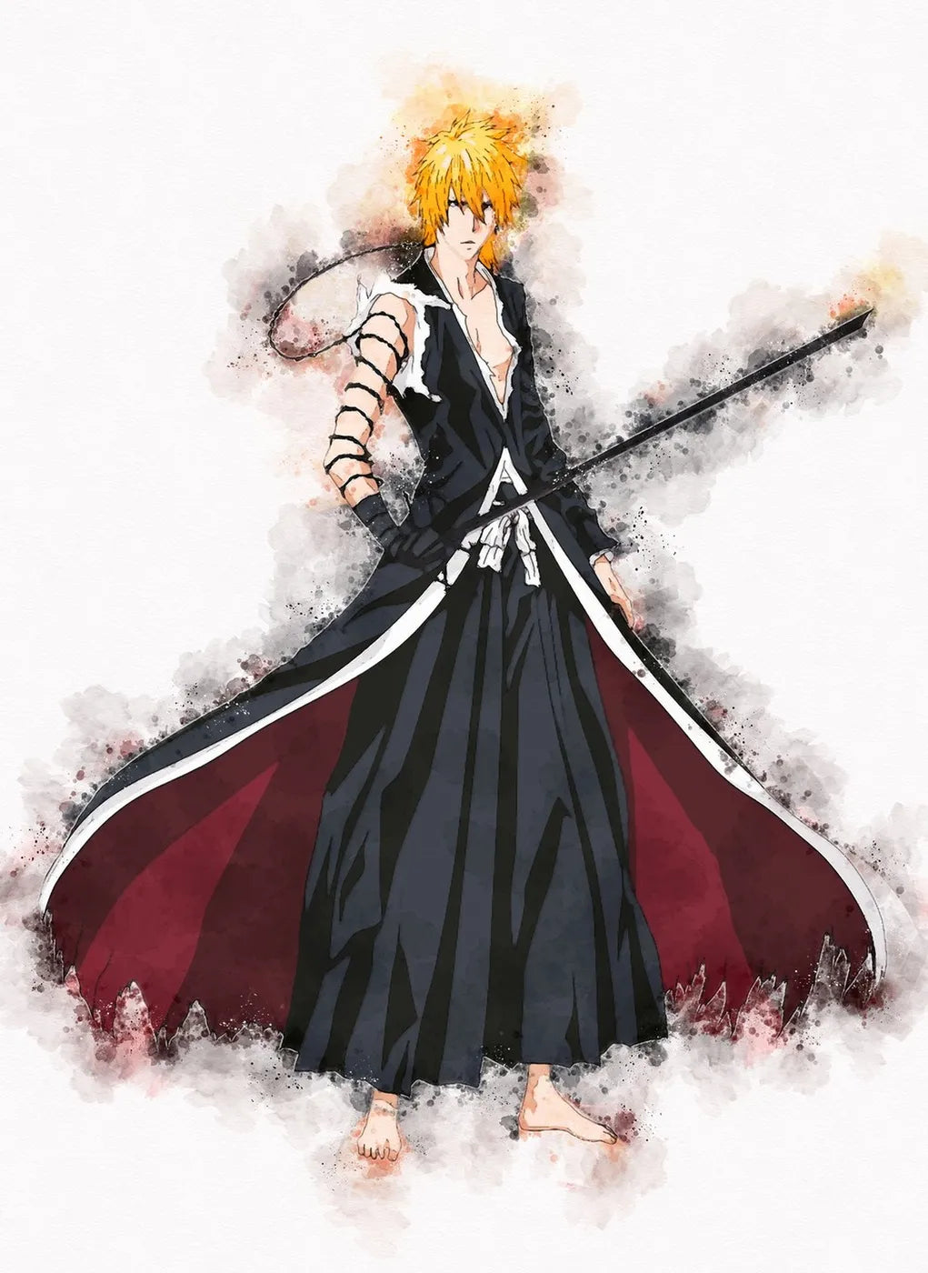 IchigoKurosaki Watercolor CO14322 - Image 2