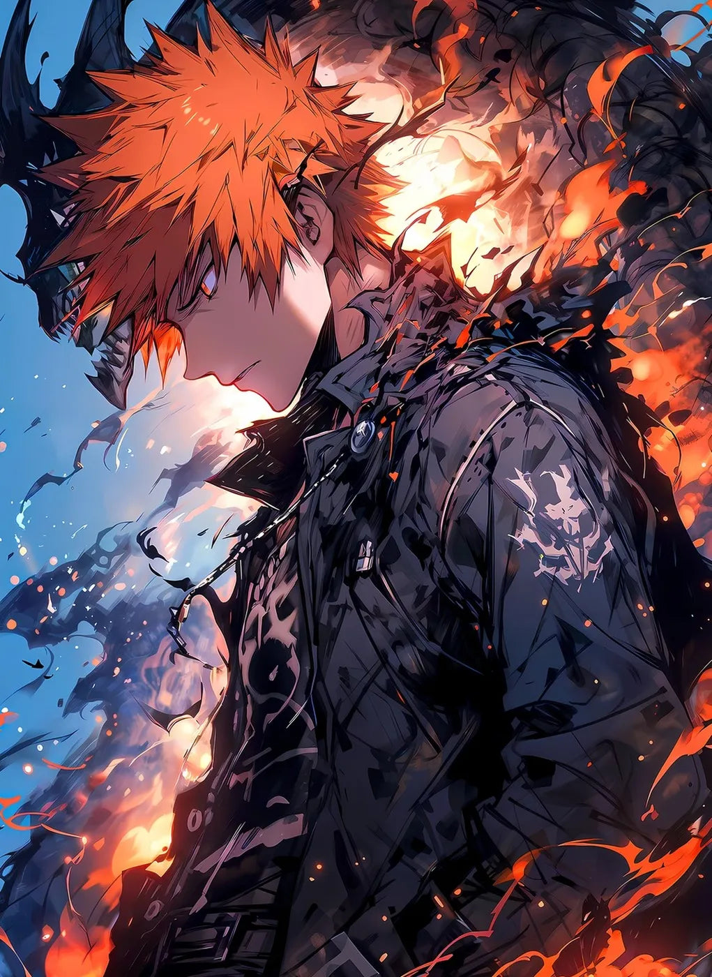 Fiery Aura Ichigo Kurosaki Intense CO14314 - Image 2