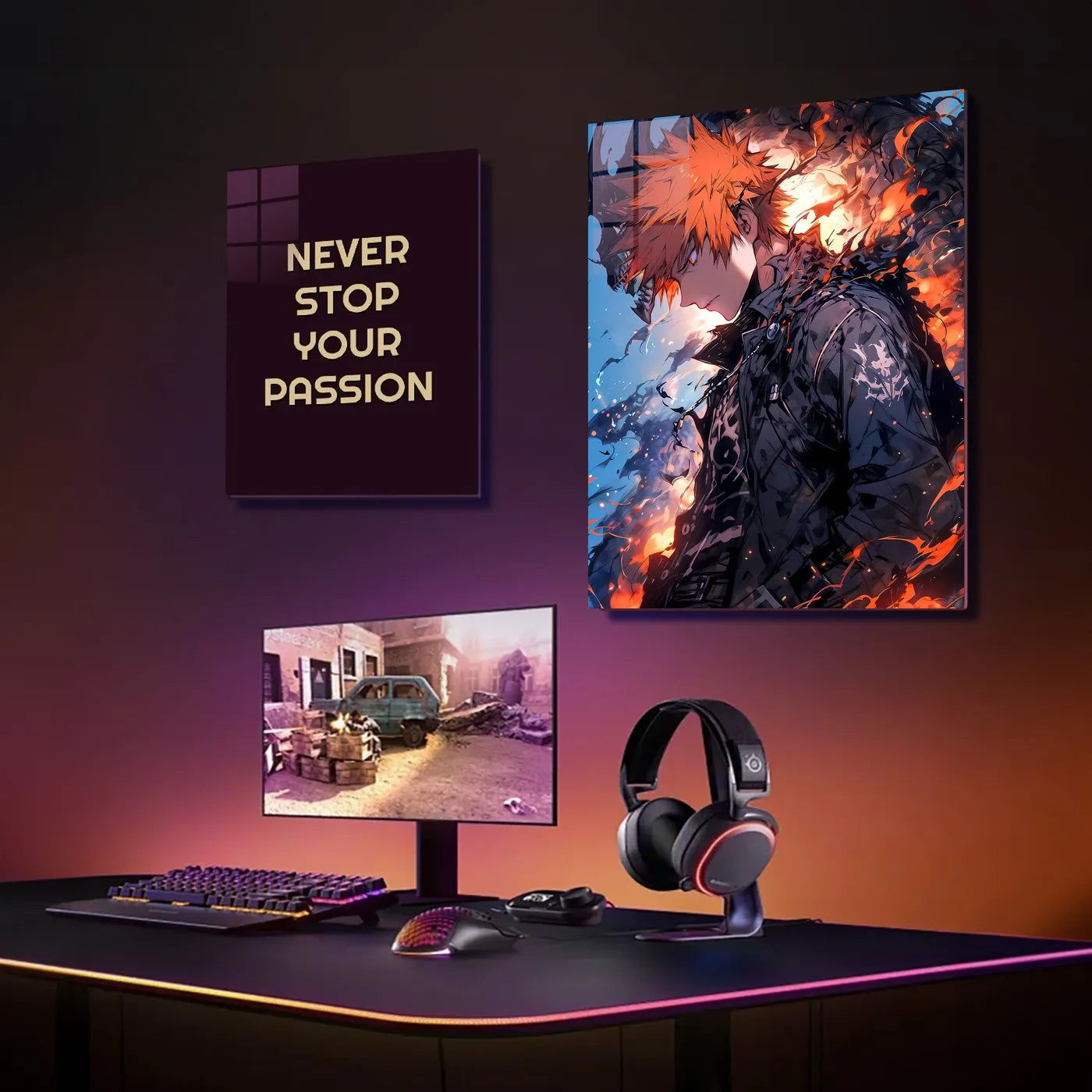 Fiery Aura Ichigo Kurosaki Intense CO14314 - Image 3