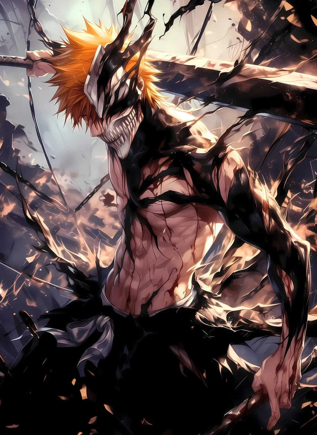 Ichigo Hollowfied Menacing CO14310 - Image 2
