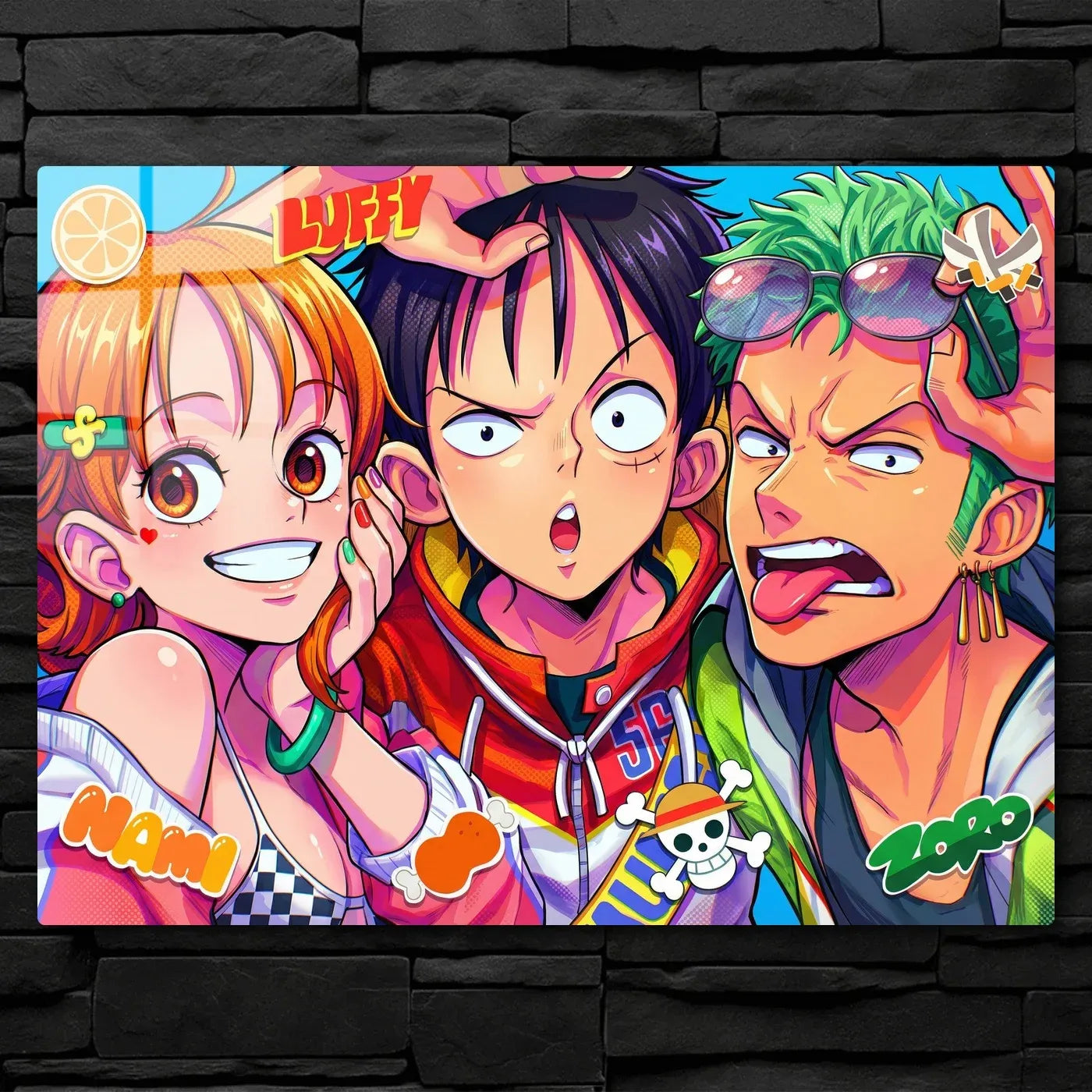 Luffy Nami Vibrant Strawhats CO18489 - Image 1