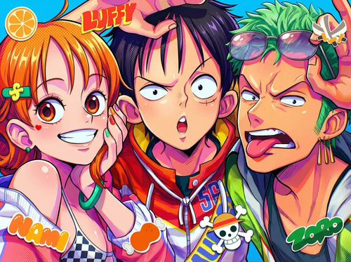 Luffy Nami Vibrant Strawhats CO18489 - Image 2