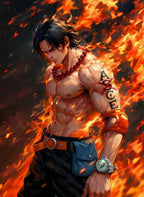 Portgas D Ace Fiery Commander CO18429 - Image 2