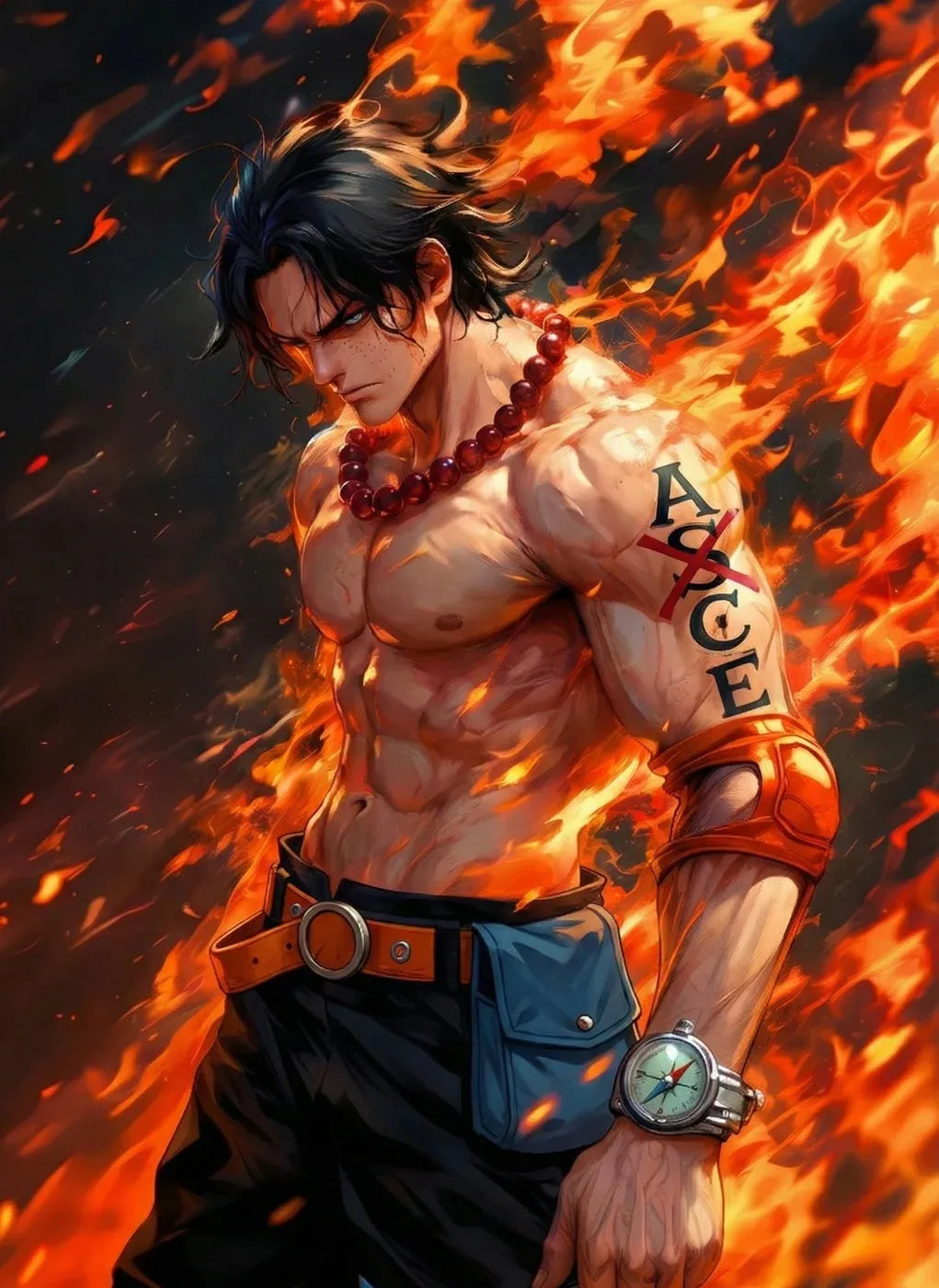 Portgas D Ace Fiery Commander CO18429 - Image 2