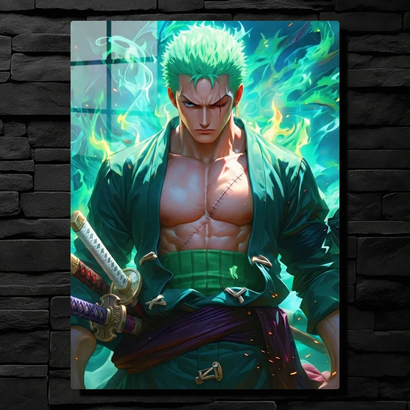 Roronoa Zoro Green Aura CO18428 - Image 1