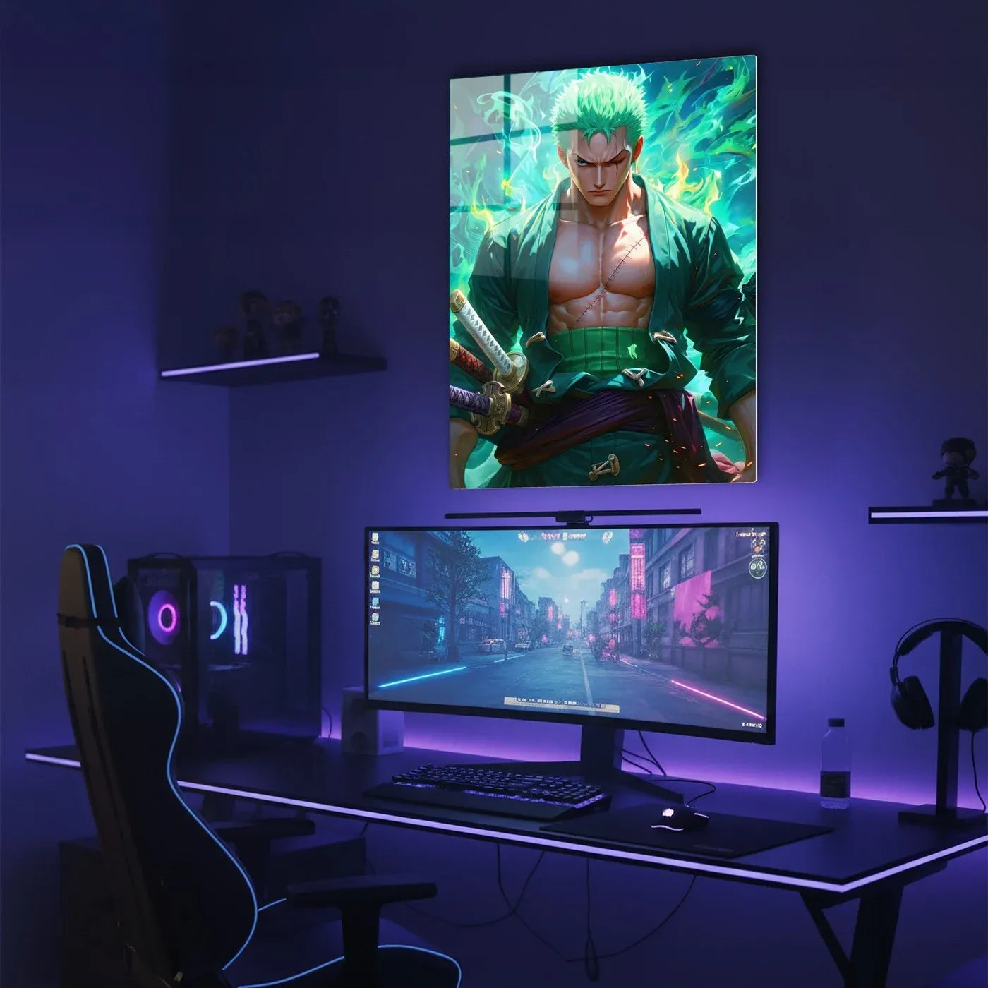 Roronoa Zoro Green Aura CO18428 - Image 3