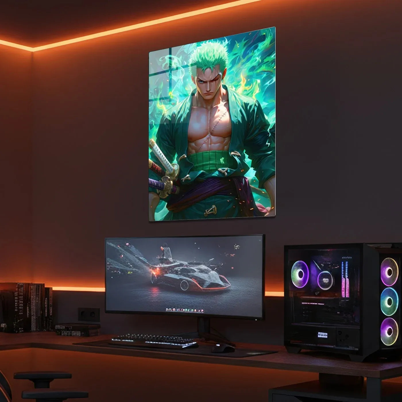 Roronoa Zoro Green Aura CO18428 - Image 4