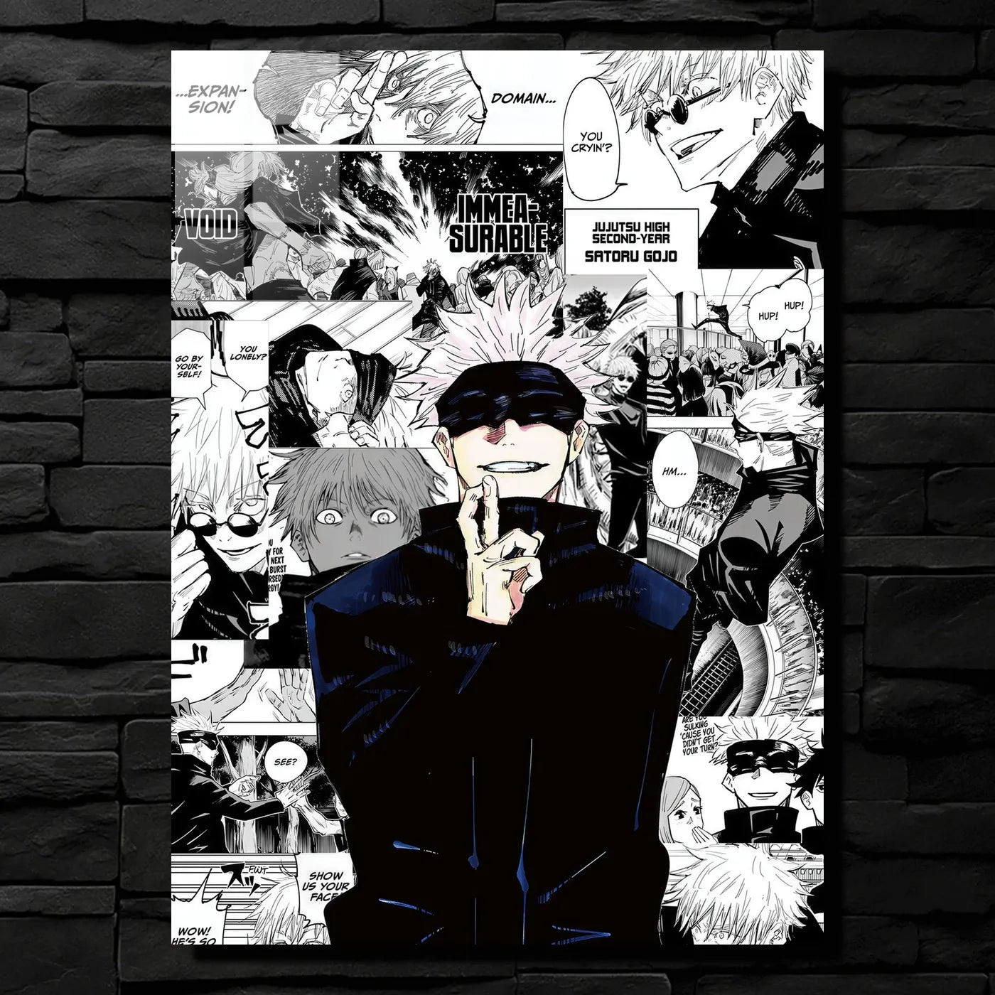 SatoruGojo Collage CO13183 - Image 1