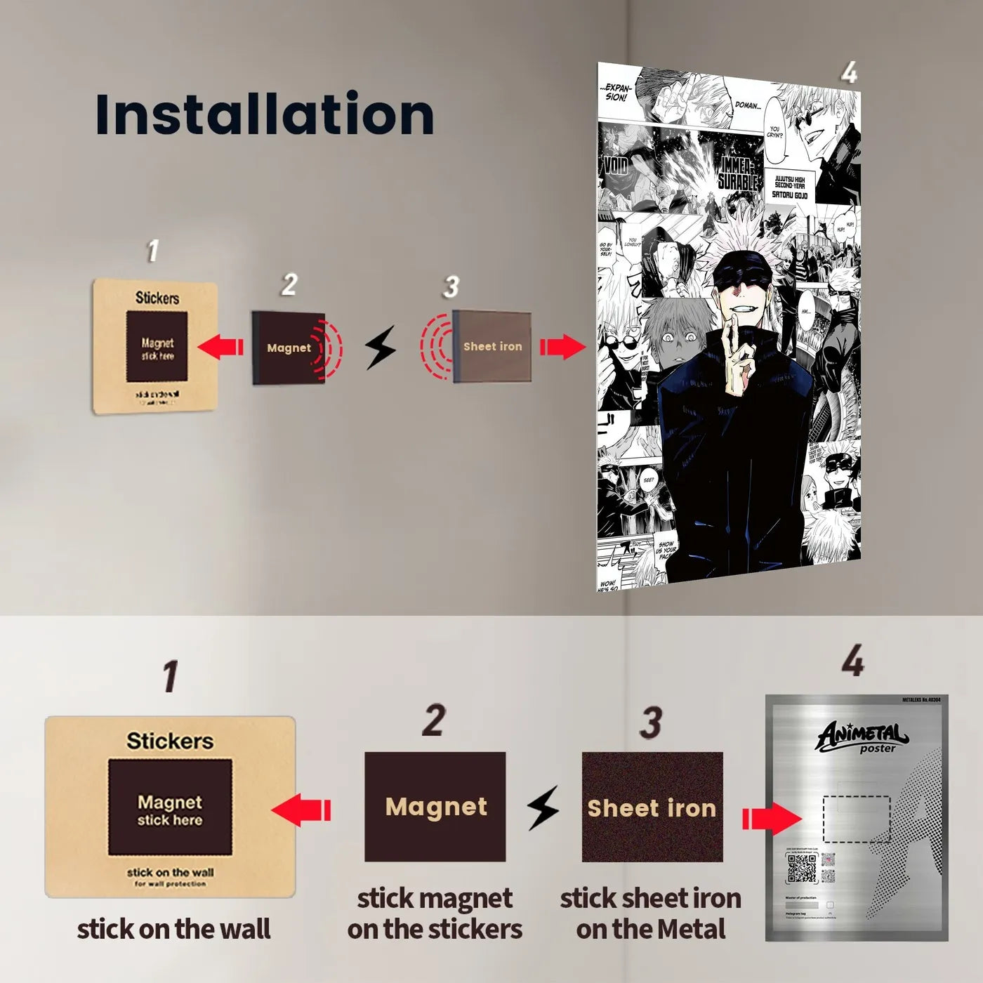 SatoruGojo Collage CO13183 - Image 13