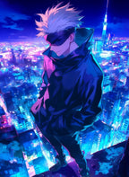 Tokyo GojoSatoru NeonCityscape CO13327 - Image 2