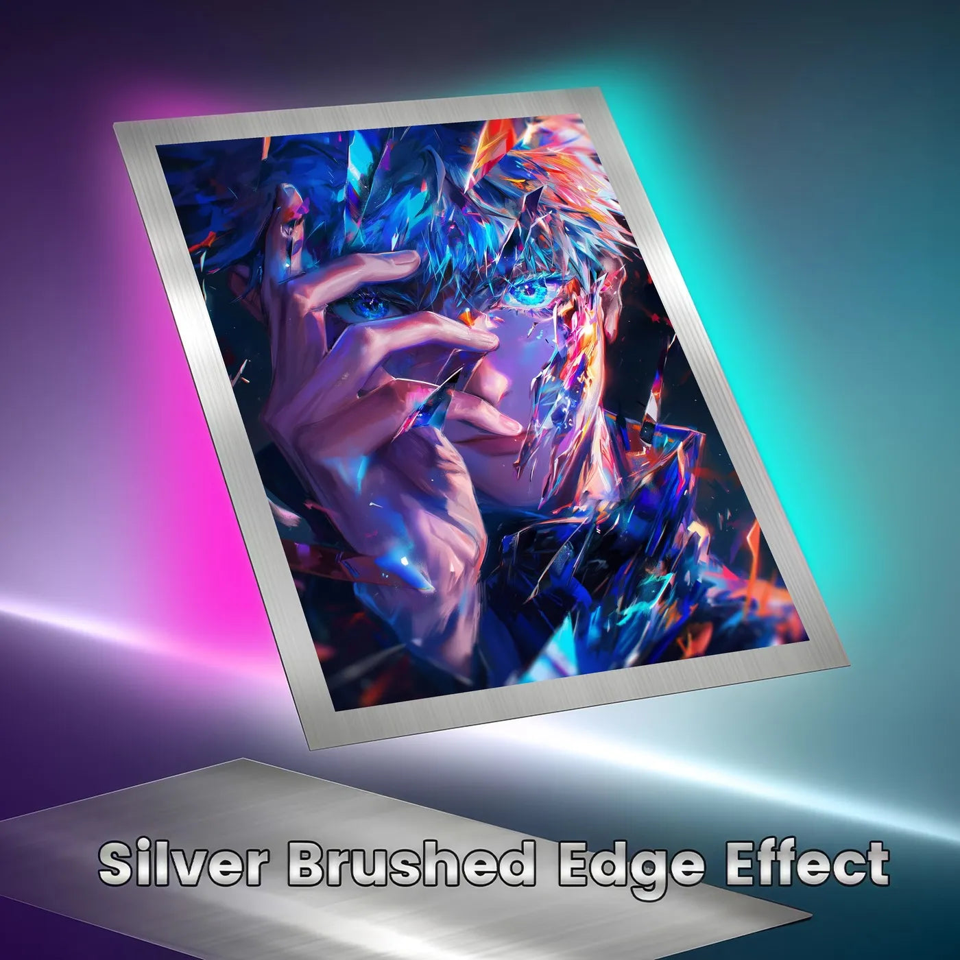 Shattered Gaze Satoru Gojo Abstract CO13738 - Image 8