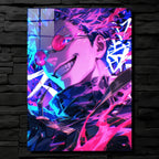 Neon Sorcerer Satoru Gojo Grinning CO13251 - Image 1