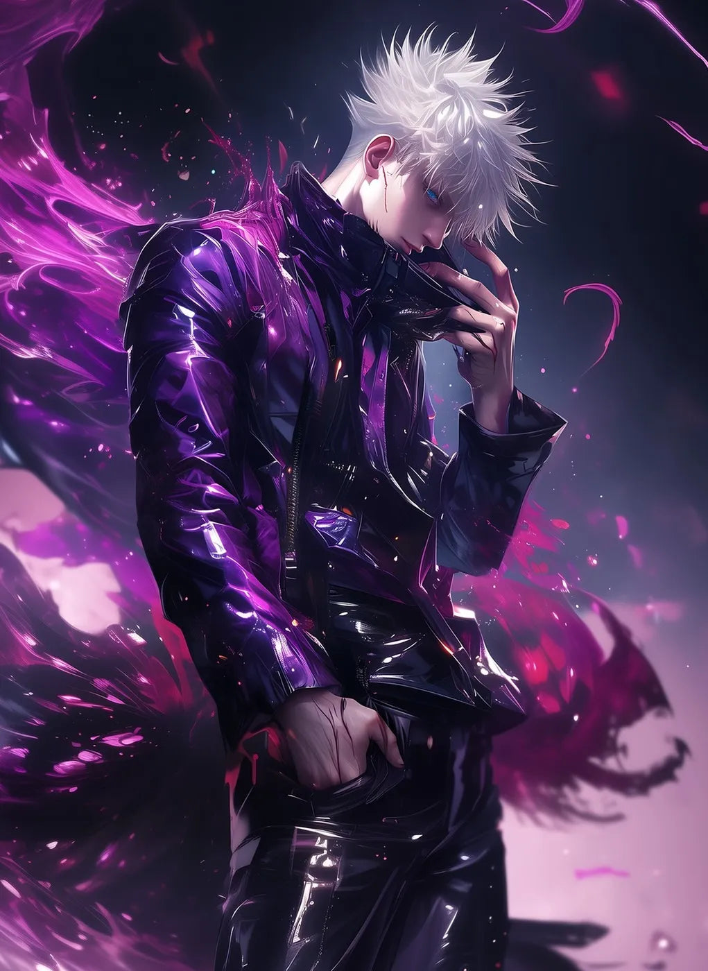 JujutsuSorcerer GojoSatoru PurpleAura CO13187 - Image 2