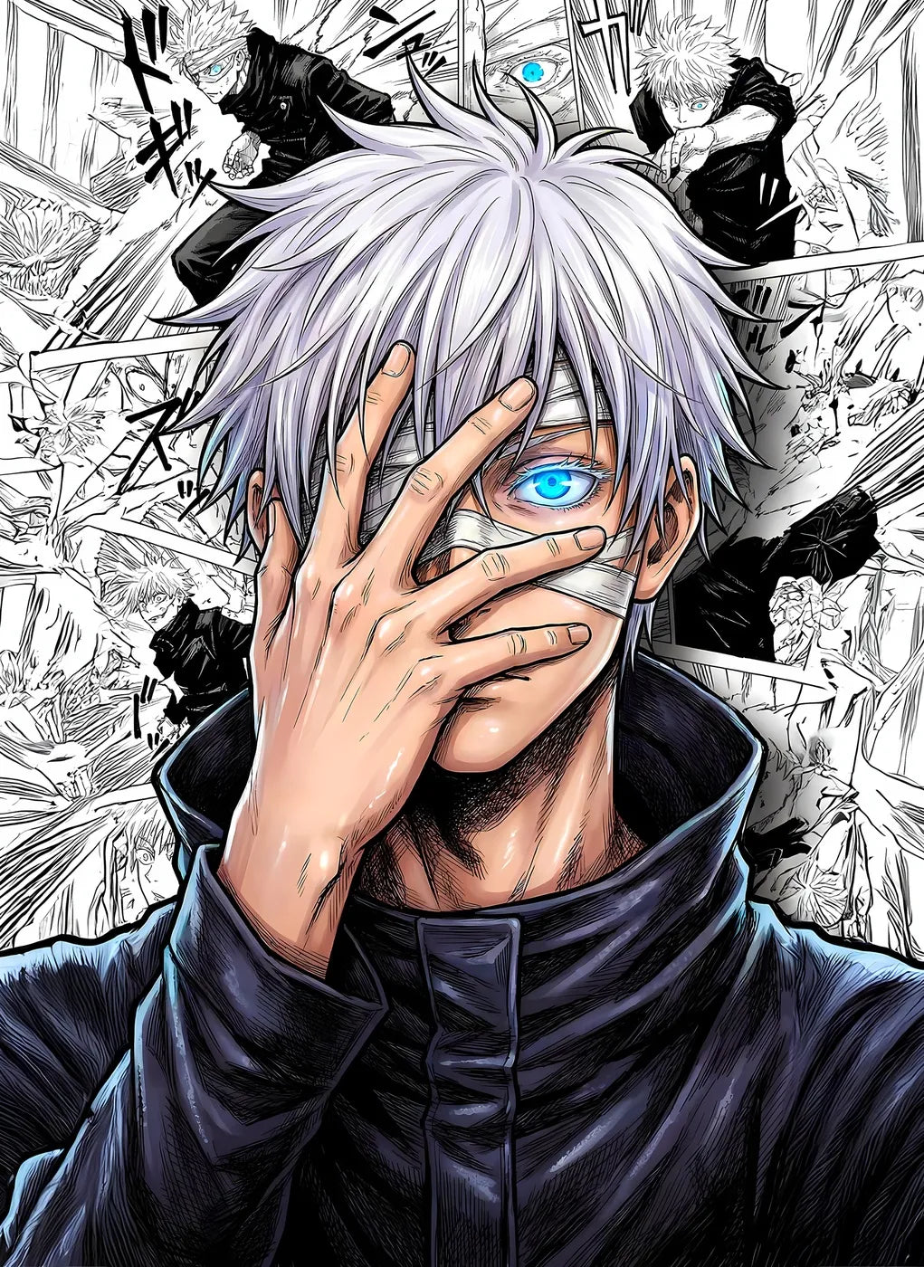Satoru Gojo Intense Sorcerer CO18435 - Image 2