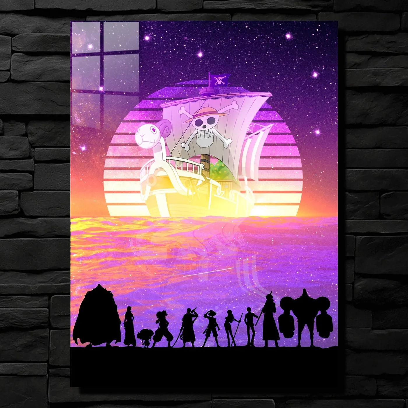 StrawHatPirates RetroSunset CO11665 - Image 1