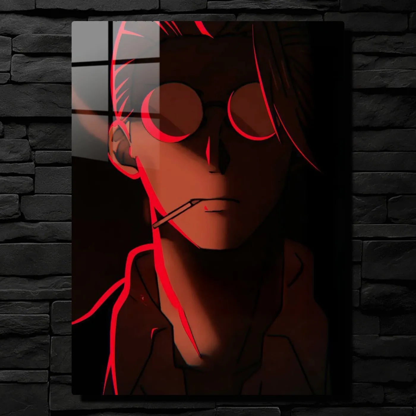 Anime Man Smoking Intense CO17974 - Image 1