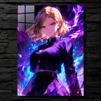 AnimeGirl PurpleAura Intense CO17217 - Image 1